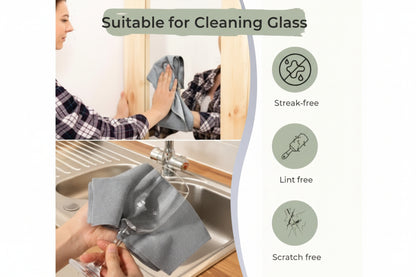 Premium Microfiber Towels – 20 Super Absorbent, Lint‑Free Pack Roll